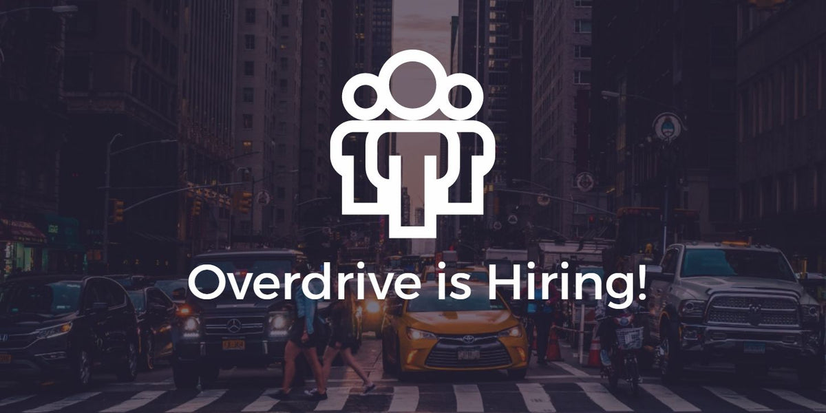 We're Hiring! Overdrive Auto Tuning