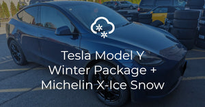 Tesla Model Y Winter Package + Michelin X-Ice Snow