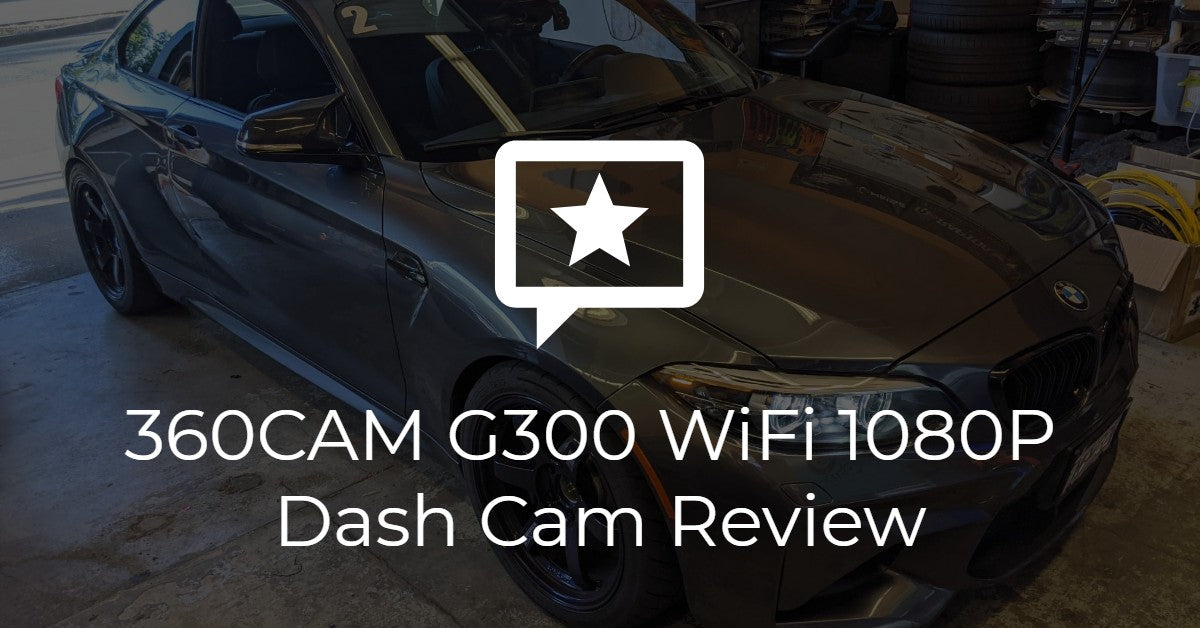 360 G300 Full HD WiFi Dash Cam – Overdrive Auto Tuning