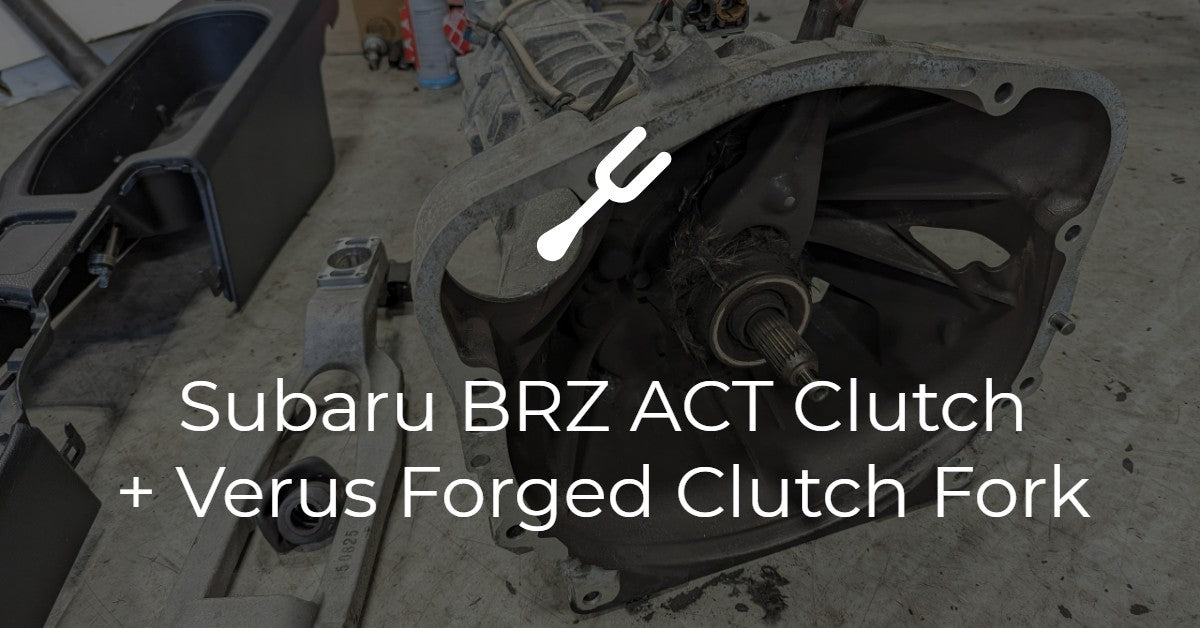 Subaru BRZ ACT Clutch + Verus Clutch Fork Overdrive Auto Tuning
