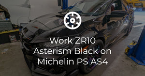 Work ZR10 Asterism Black on Michelin PS AS4