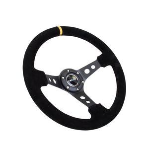 NRG RST-006S-Y Deep Dish Steering Wheel - Overdrive Auto Tuning, Steering Wheels auto parts