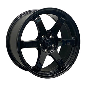 RAC R09 Gloss Black Wheels