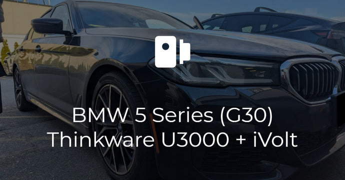 BMW 5 Series (G30) Thinkware U3000 + iVolt