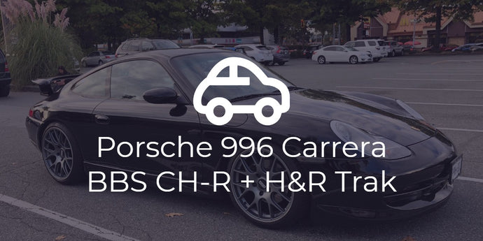 Porsche 996 BBS CH-R and H&R Trak Spacers