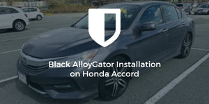 Black AlloyGator Installation on Honda Accord