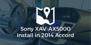Honda Accord Sony XAV-AX5000 Install