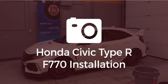 Honda Civic Type-R with Thinkware F770