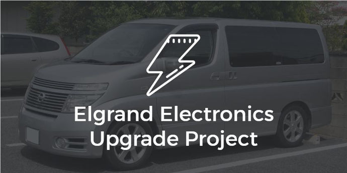 JDM Nissan Elgrand with Thorough Electronics Update