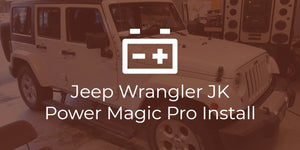 Jeep JK Wrangler Blackvue Power Magic Pro Install