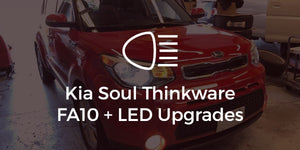Kia Soul Thinkware FA10 + LED Upgrades