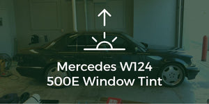 Mercedes 500E Window Tint