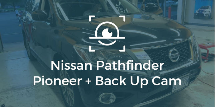 Nissan Pathfinder Double Din + Reverse Camera
