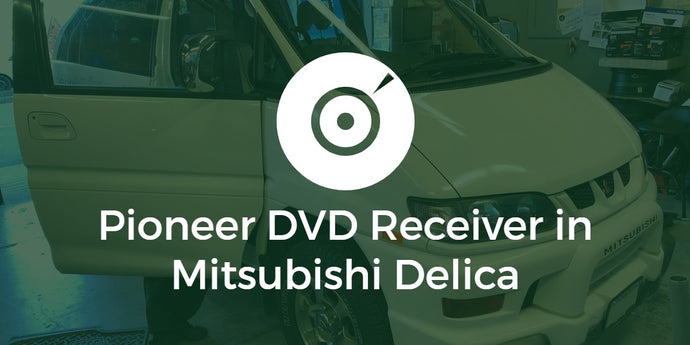 Mitsubishi Delica Pioneer Double Din Install