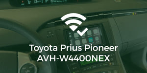 Toyota Prius Pioneer AVH-W4400 NEX Install