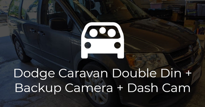 Dodge Caravan Rideshare Upgrade Package (CarPlay + Dash Cam)