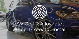 VW Golf R (MK7) Graphite Alloygator Install