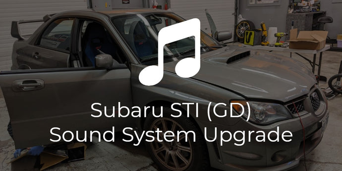 Subaru STI (GD) Amp + Speakers + Head Unit