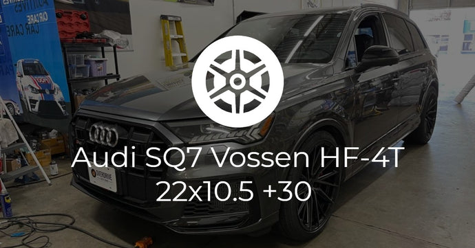 2021 Audi SQ7 22x10.5 +30 Vossen HF-4T