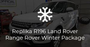 Replika R196 on Range Rover Sport Winter Package
