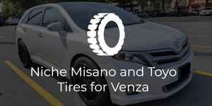Toyota Venza Niche Misano Wheels