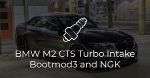 BMW M2 CTS Turbo Intake, Bootmod3, and NGK Spark Plugs
