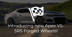 Introducing Apex VS-5RS Forged Sprint Line Wheels