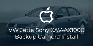 Volkswagen Jetta Sony Apple CarPlay Receiver Install