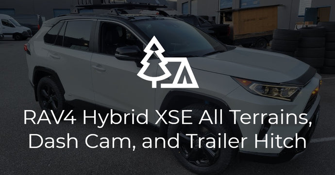Toyota Rav4 Hybrid XSE Dash Cam + Tires + Trailer Hitch