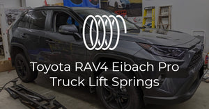 Toyota RAV4 (XA50) Hybrid XLE Eibach Pro Truck Lift Springs