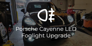 Porsche Cayenne LED Fog Light Upgrade