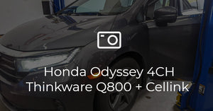 Honda Odyssey 4CH Thinkware Q800 Pro + 2x Cellink Neo Battery