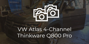 VW Atlas 4-Channel Dash Cam Install with Thinkware Q800 Pro