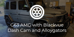 Mercedes G63 AMG Blackvue DR900S-2CH and Alloygator Install