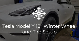 Tesla Model Y 18" Winter Wheel and Tire Package