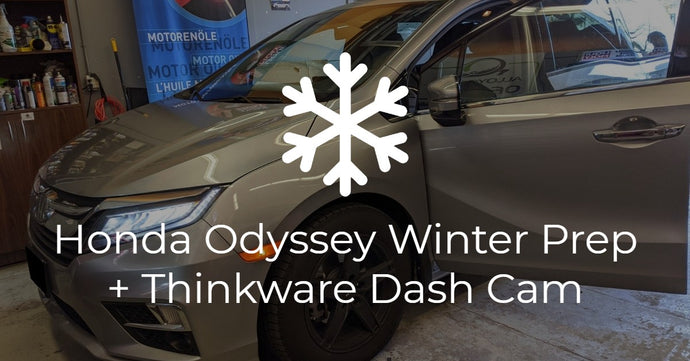 Honda Odyssey RTX Winter Wheels + Thinkware FA200