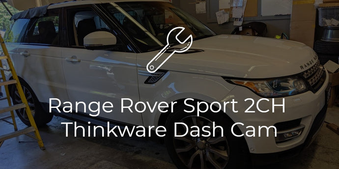 Range Rover Sport Thinkware Q800 Pro 2-Channel Install
