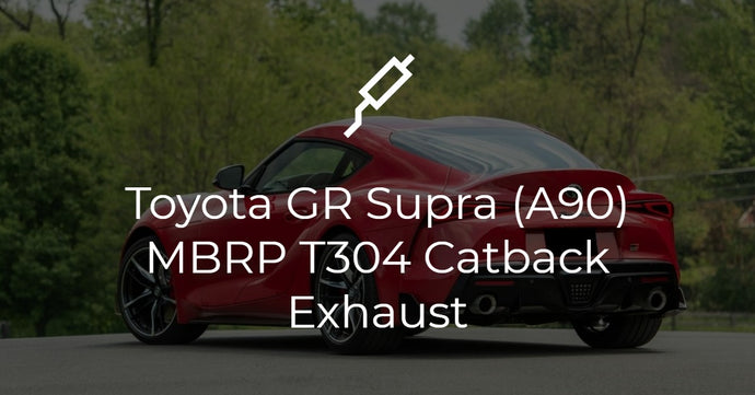Toyota GR Supra (A90) MBRP T304 Catback Exhaust