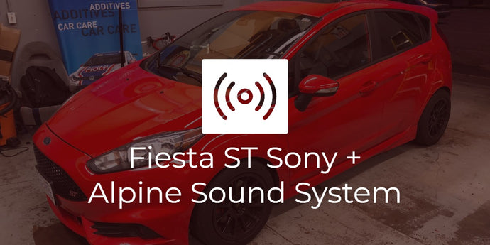 Ford Fiesta ST Sound System Upgrade
