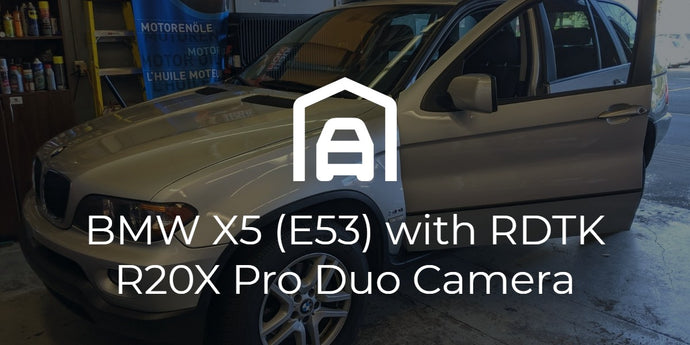 BMW X5 (E53) R20X Dash Cam + Backup Camera Combo