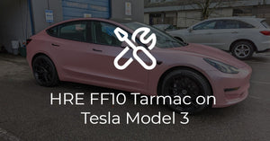 Tesla Model 3 on HRE FF10 Wheels