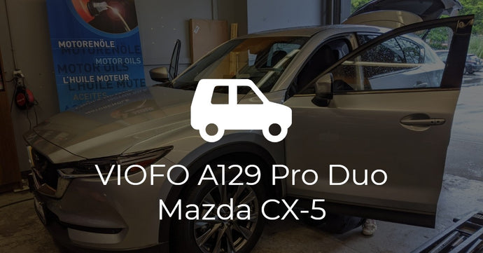 Mazda CX-5 GT Viofo A129 Pro Duo Hardwire Install