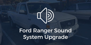 Ford Ranger Pioneer and Alpine Sound System