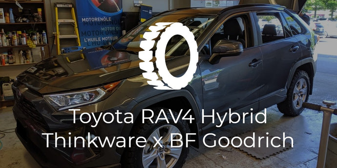 2019 Toyota RAV4 Hybrid with Thinkware F770 and BF Goodrich KO2