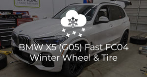 Fast FC04 on BMW X5 (G05) with Michelin X-Ice Snow SUV