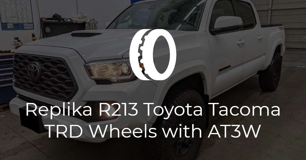 2020 Toyota Tacoma Replika R213 Wheels with Falken Wildpeak AT3W Tires ...