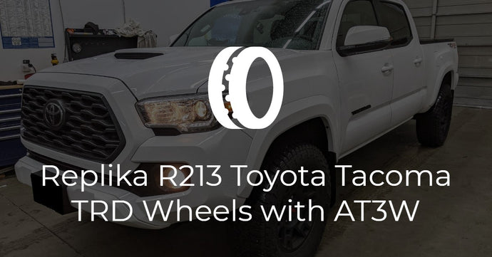 2020 Toyota Tacoma Replika R213 Wheels with Falken Wildpeak AT3W Tires