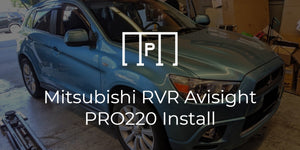 Mitsubishi RVR Avisight PRO-220 Backup Cam Install