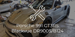 Porsche 911 GT3 RS (991) Blackvue DR900S-2CH + B-124 Install