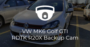 VW Mk6 Golf GTI RDTK R20X Install